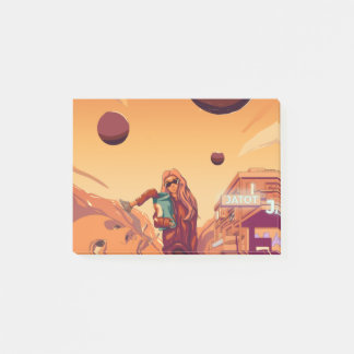 Desert Post-it Block