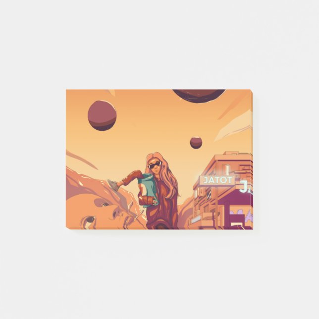 Desert Post-it Block (Framsida)