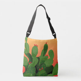Desert Prickly Pear Arizona Tote Axelväska