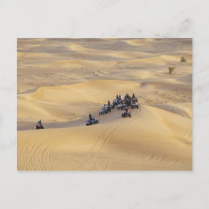 Desert quad bikes, Dubai Vykort