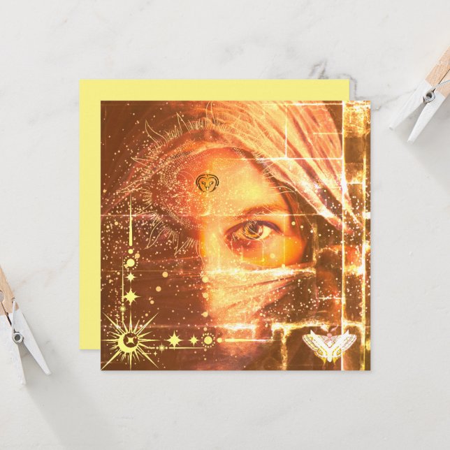 Desert Queen Inbjudningar (Fram/Back In Situ)