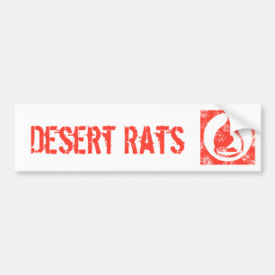 Desert Råttor Bildekal