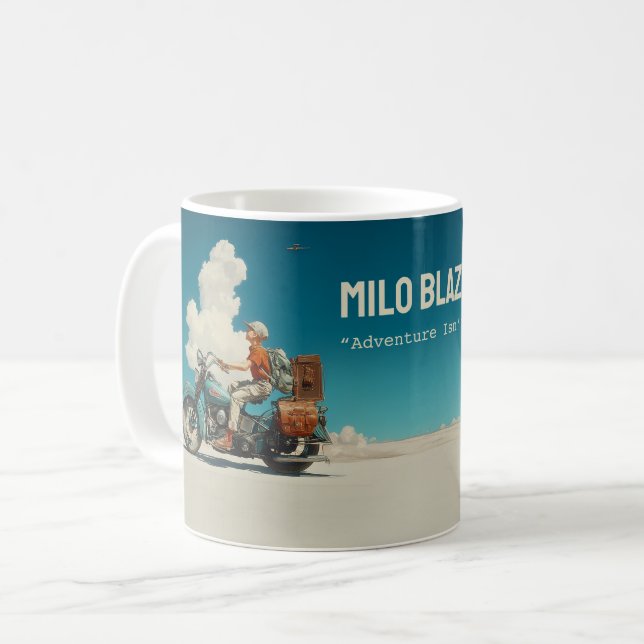 Desert Ride Äventyr Escape Kaffemugg (Framsida vänster)