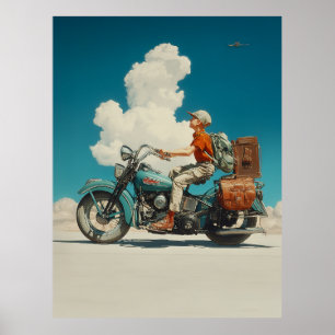 Desert Ride Äventyr Escape Poster