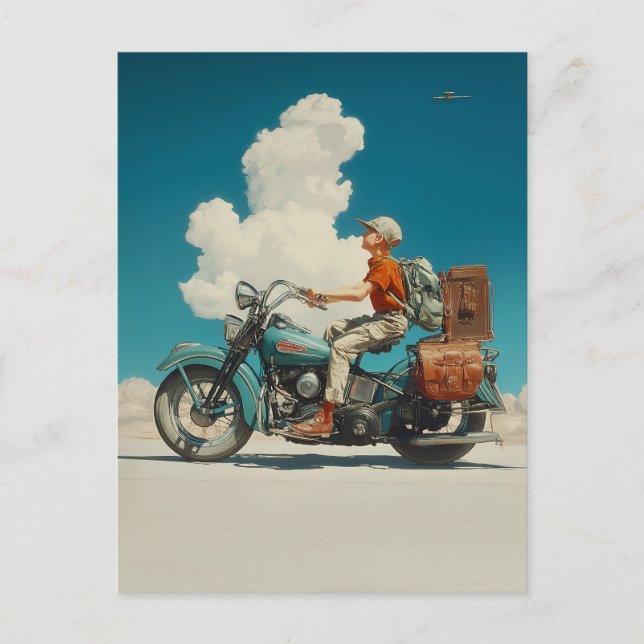 Desert Ride Äventyr Escape Vykort (Framsida)