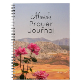 Desert Ro Prayer Journal Anteckningsbok