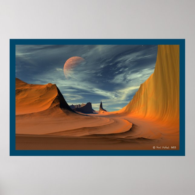 Desert Road Poster (Framsidan)