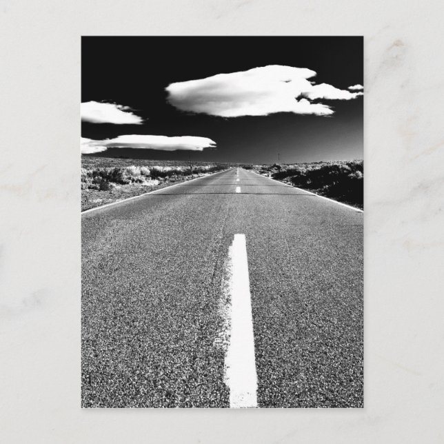 Desert Road Vykort (Framsida)