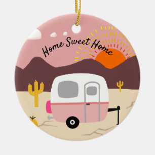 Desert-RV-kamera Julgransprydnad Keramik