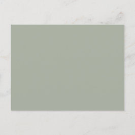 Desert Sage Solid Färg Vykort