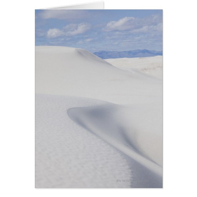 Desert Sand Dunes Hälsningskort (Framsidan)