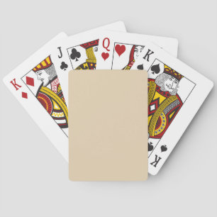Desert Sand E6D1B0 Färg - alternativ för att lägga Casinokort
