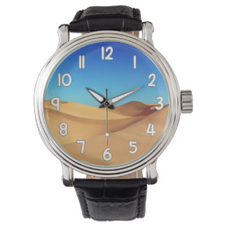 Desert Sand Wrist Watch – Blue Sky Nature Inspired Armbandsur