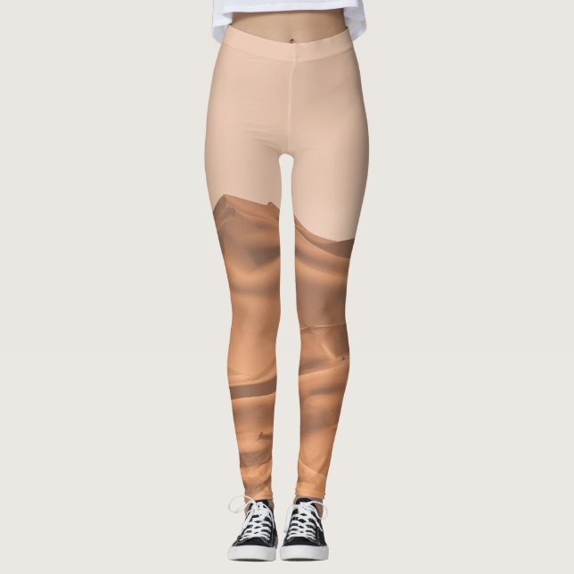 Desert, sanddyner leggings (Framsida)