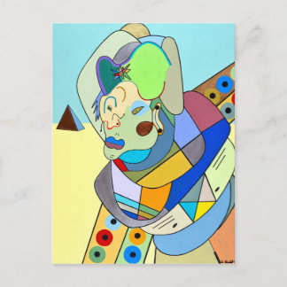 "Desert Scene" av Ruchell Alexander Vykort