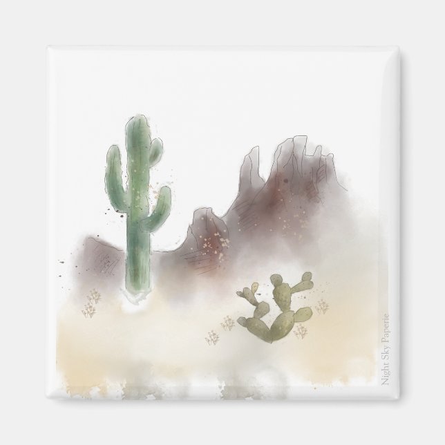 Desert Scene Magnet (Framsidan)