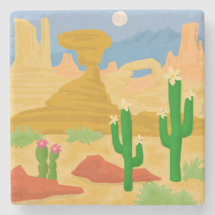Desert Scene Stenunderlägg