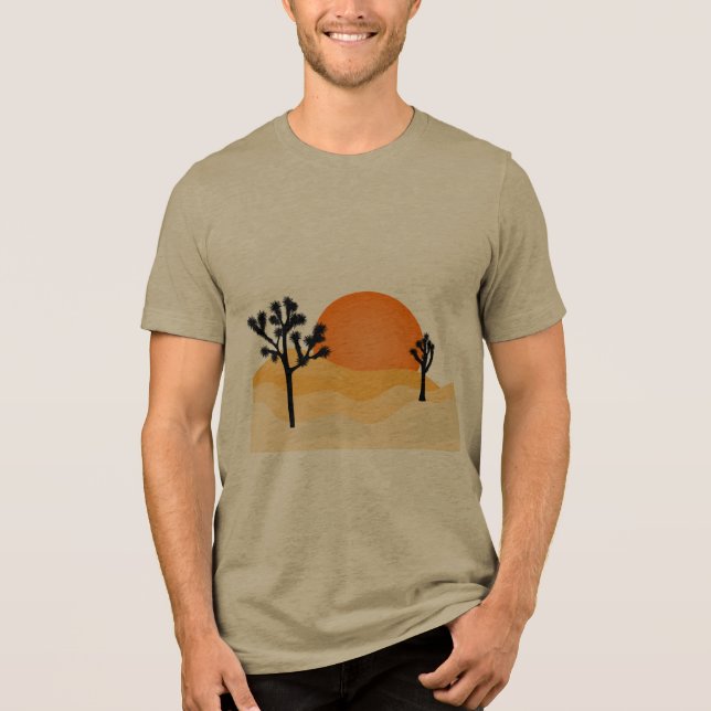 Desert Scene T-shirt (Framsida)