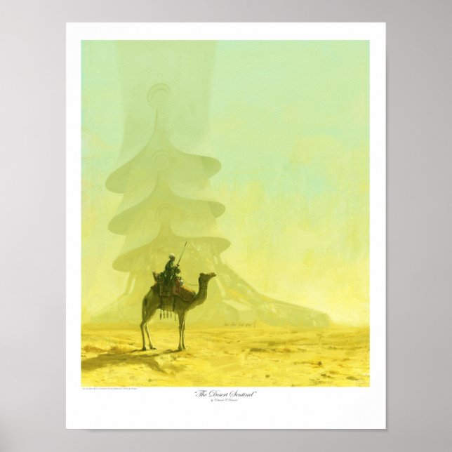 "Desert Sentinel" Poster (Framsidan)