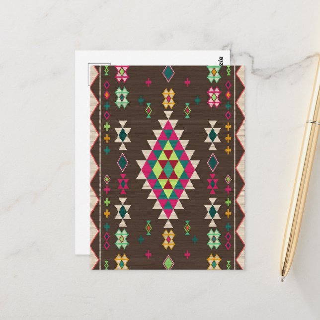 Desert Soul: Moroccan Heritage Charm Vykort (Fram/Back In Situ)