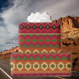Desert Southwest Mönster Birthday Gift för honom Presentpapper