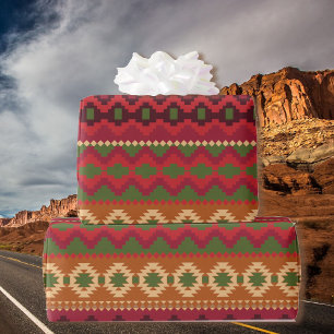 Desert Southwest Mönster Birthday Gift för honom Presentpapper