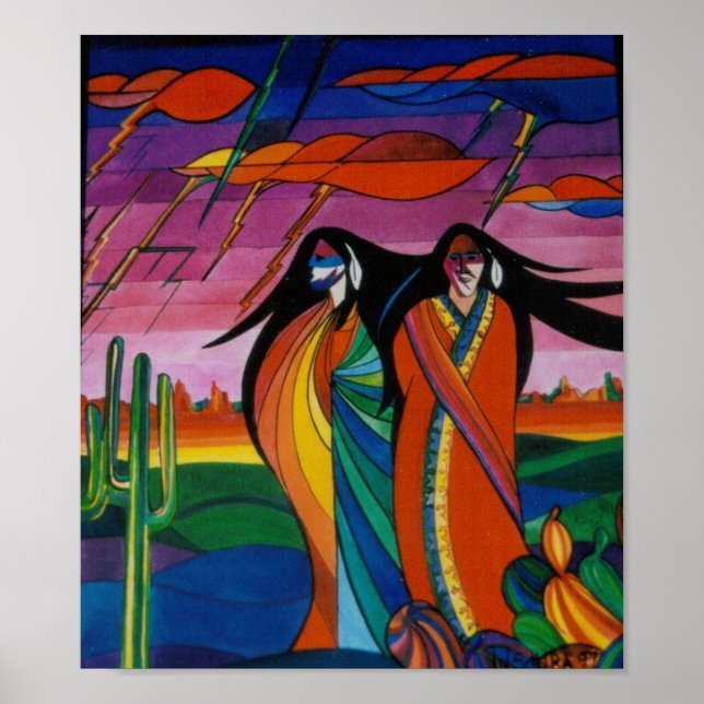 Desert-sprit Poster (Framsidan)