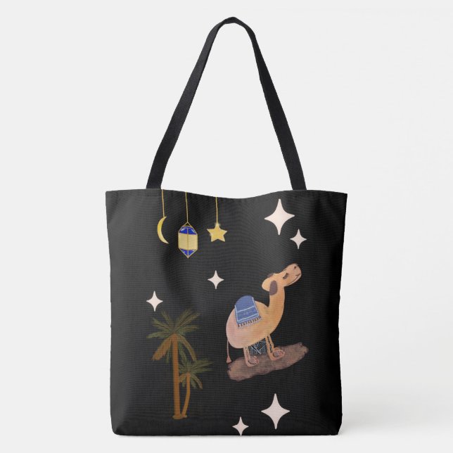Desert Stars Tote Tygkasse (Baksida)