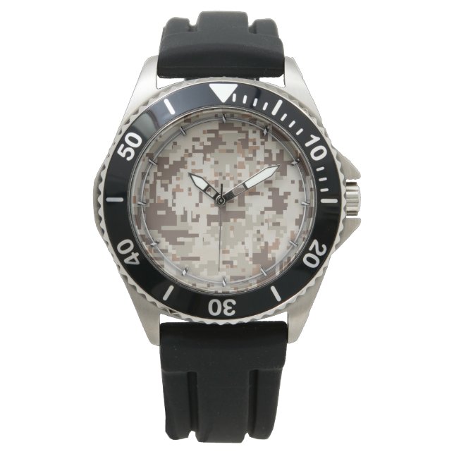 Desert Stil Digital Camouflage Armbandsur (Framsida)