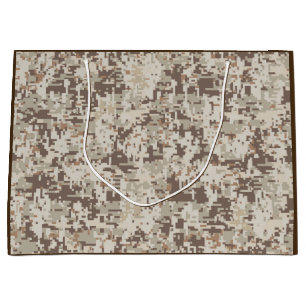 Desert Stil Digital Camouflage Pixels Decor