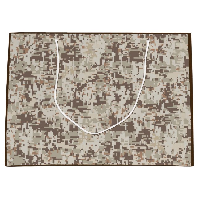 Desert Stil Digital Camouflage Pixels Decor (Framsidan)