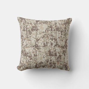 Desert Stil Digital Camouflage Pixels Decor Kudde