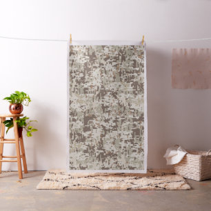 Desert Stil Digital Camouflage Pixels Decor Tyg