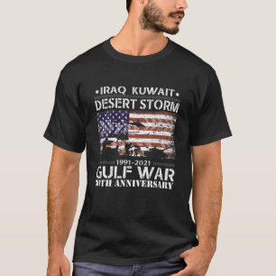 Desert Storm 30-årsdagen 1991-2021 Far Vet T Shirt