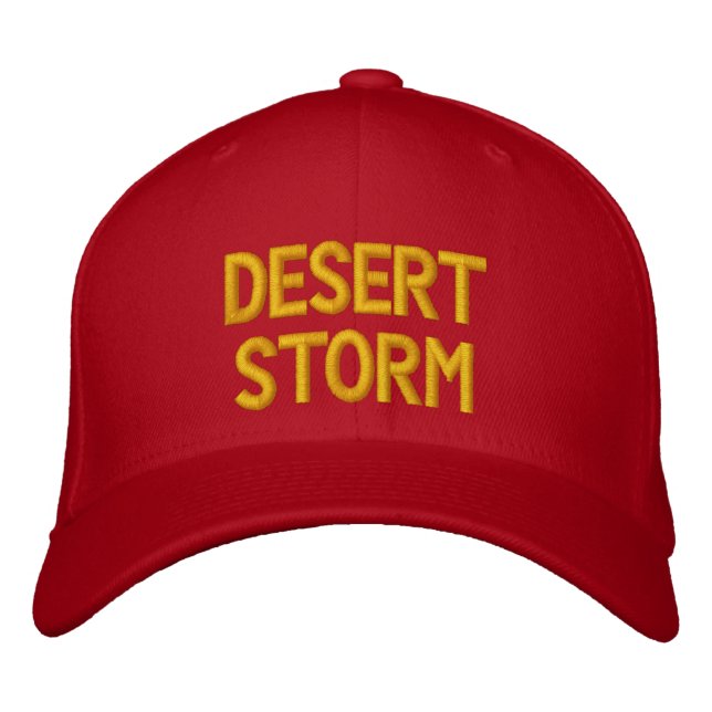 DESERT STORM BRODERAD KEPS (Framsida)