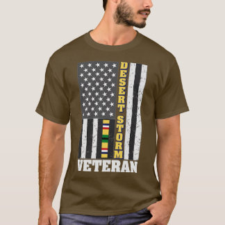 Desert Storm Flagga T Shirt