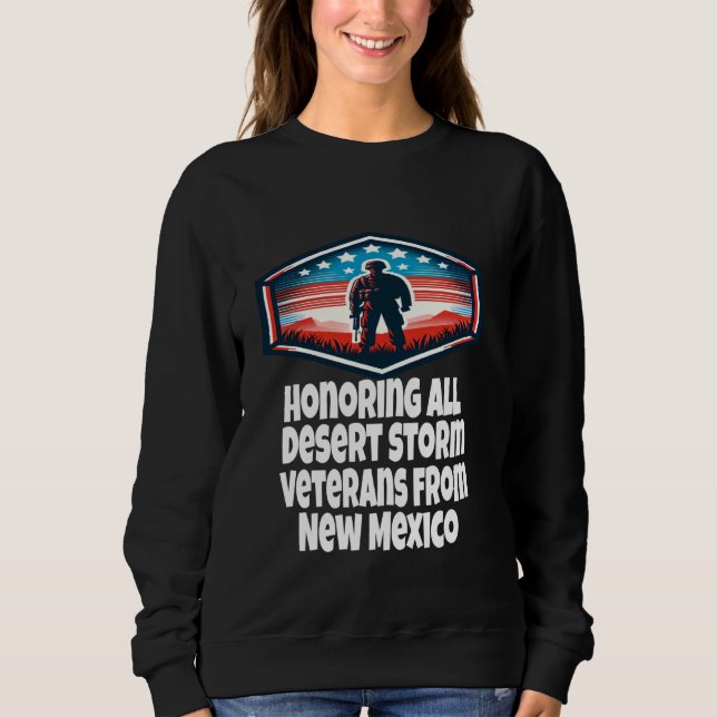 Desert Storm Honoring Desert Storm Veterans from N T Shirt (Framsida)