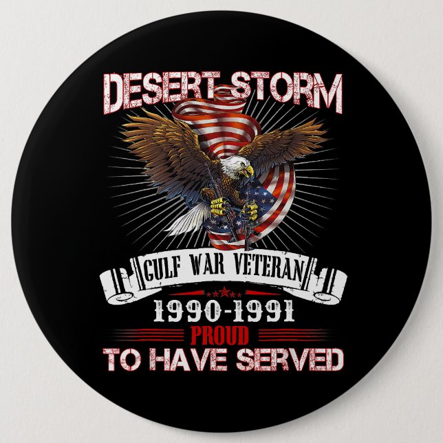 Desert Storm Veteran T Shirt Veteran Proud for Tjo Knapp (Framsida)