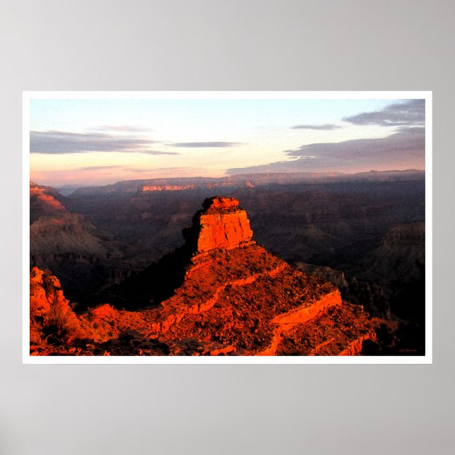 Desert Sunrise 36 x 24 Poster (Framsidan)