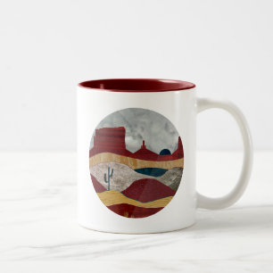 Desert Sunrise Två-Tonad Mugg