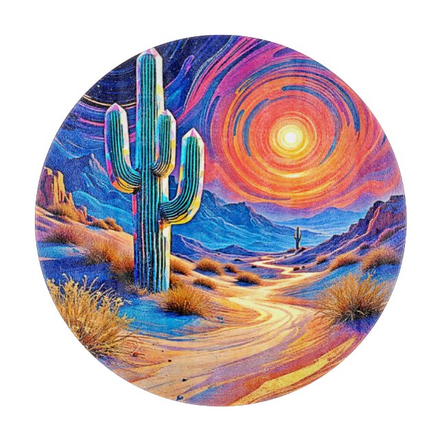 Desert Sunset Glow (Framsidan)