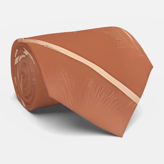 Desert Sunset Inspired Boho Neck tie Slips (Rullad)