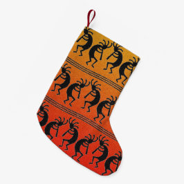 Desert Sunset Kokopelli Southwest jul Liten Julstrumpa