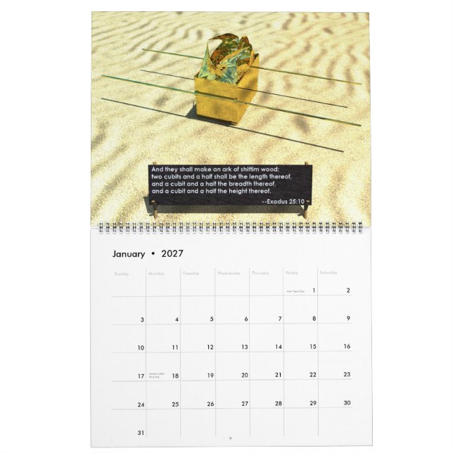 Desert Tabernacle Kalender (Jan 2027)