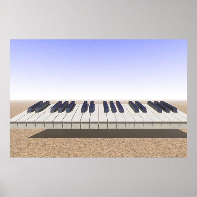 Desert Tangentbord Poster (Framsidan)