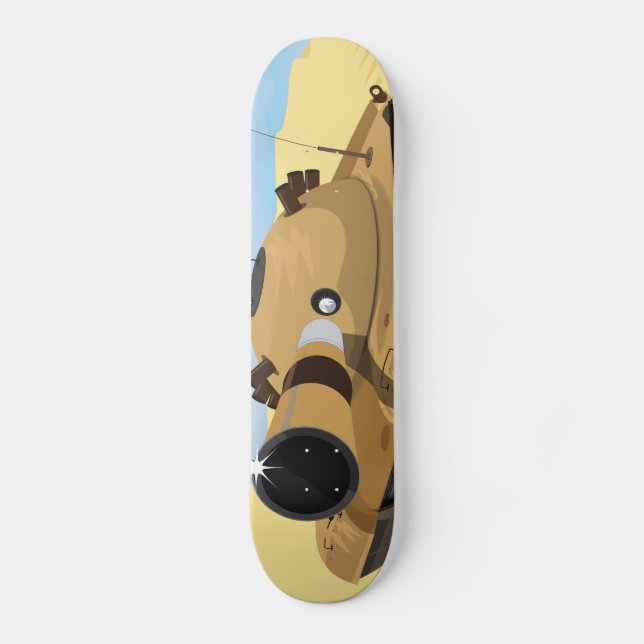 Desert-Tank Skateboard Bräda 20,5 Cm (Framsida)