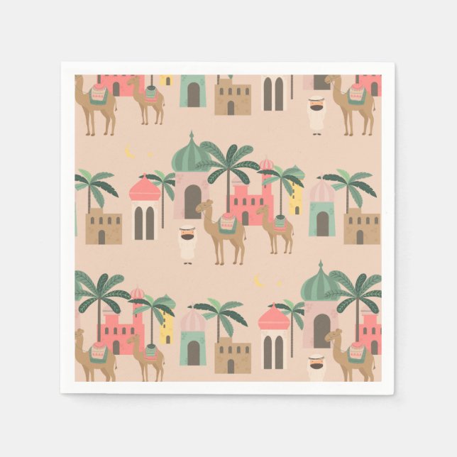 Desert ThBäste Babyduswer Party Papper Pappersservett (Framsidan)