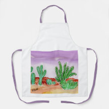 Desert-Thned Apron