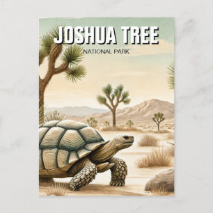 Desert Tortoise i nationalparken Joshua Träd Vykort