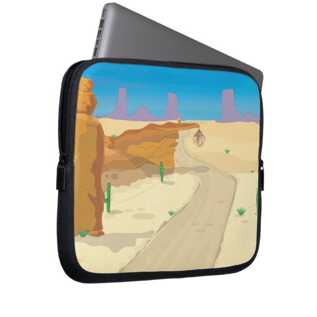 Desert Trap! Laptop Sleeve (Framsidan Höger)